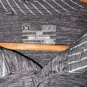 Under Armour Charcoal Striped Hoodie